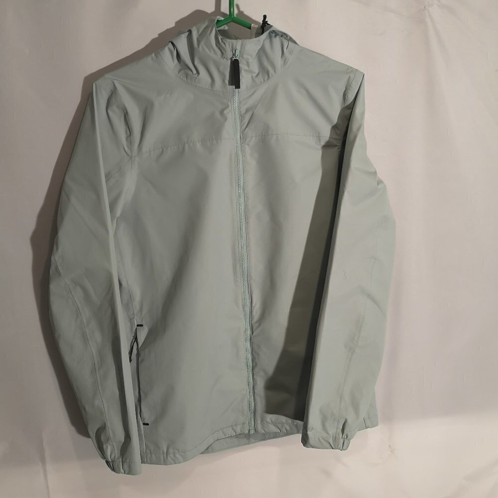 Lole Ladies Size Medium Light Green Lightweight Athletic Hooded Jacket